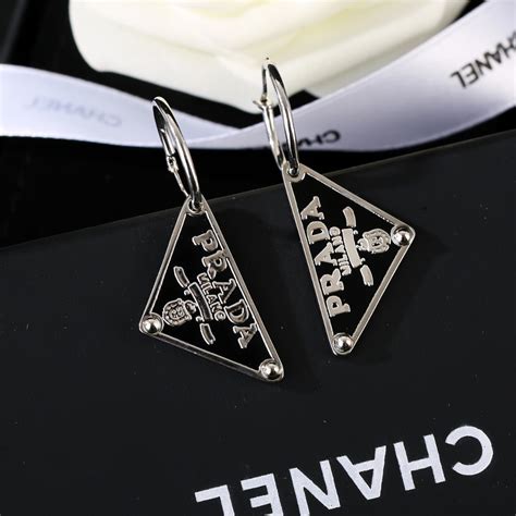 fake prada earrings